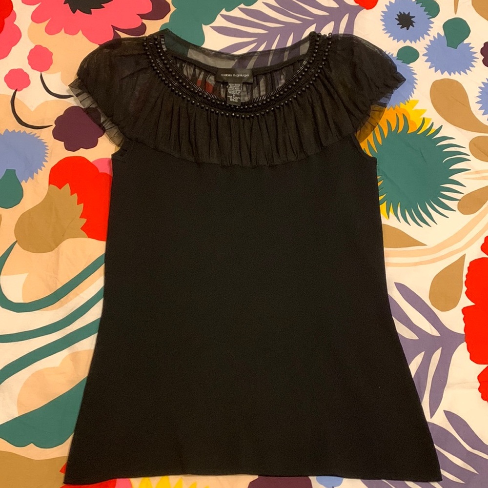 Black Cable & Gauge Top
